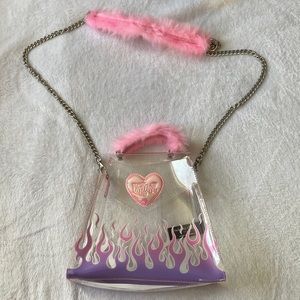 Bratz x Dolls Kill Clear Flame Crossbody Purse